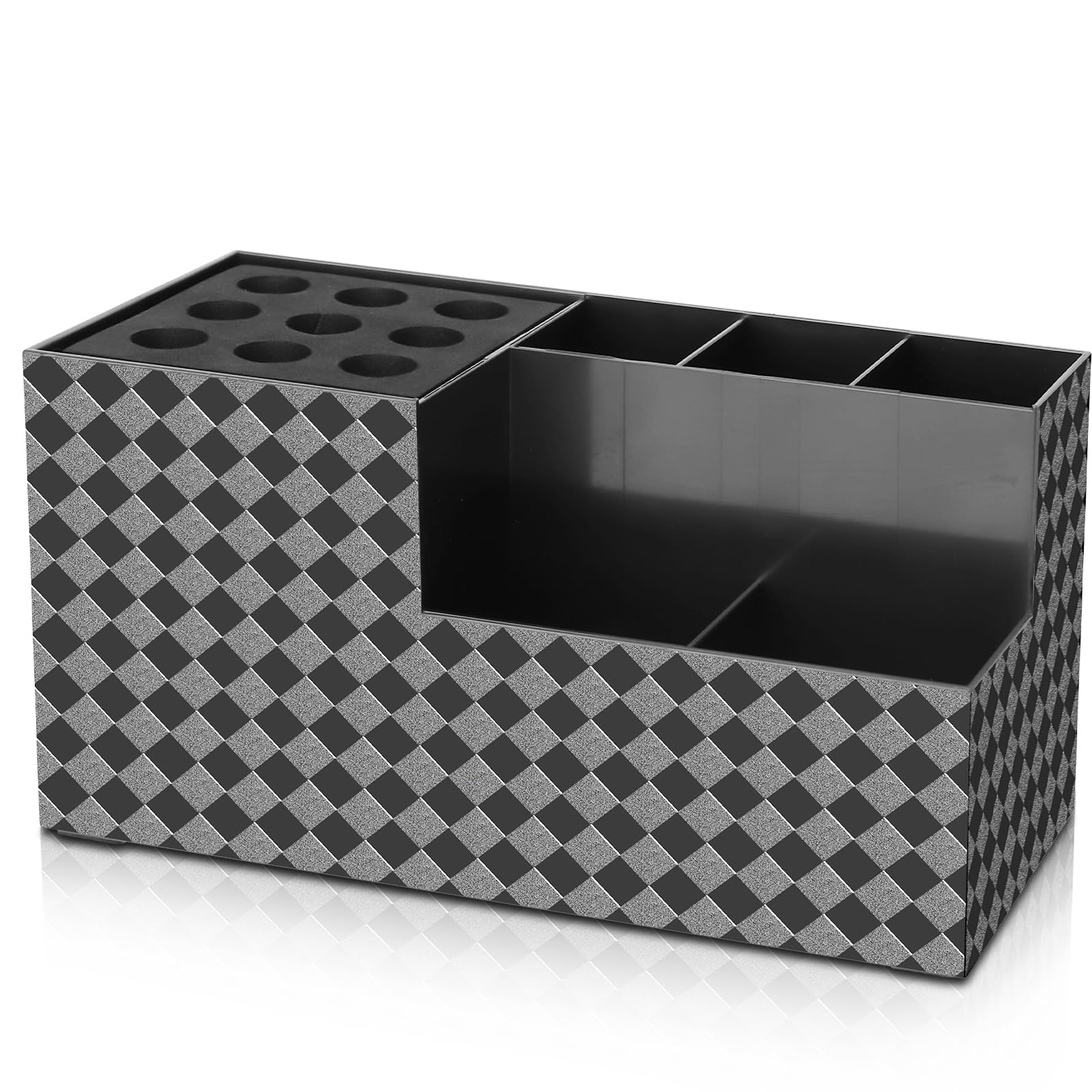 NICEMOVIC Barber Scissors Holder Box on styling table kept within reach