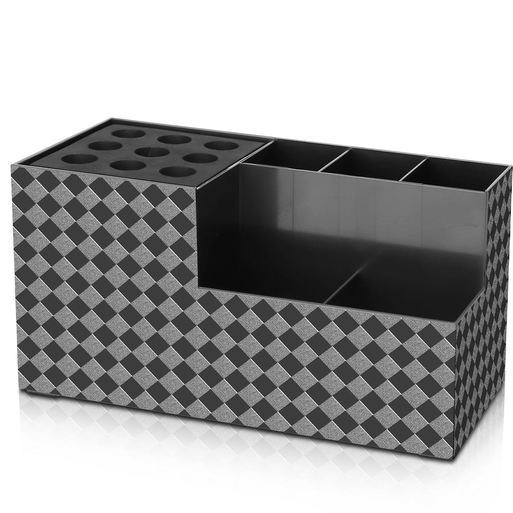 NICEMOVIC Barber Scissors Holder Box on styling table kept within reach