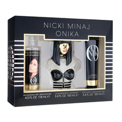 Nicki Minaj Onika 3Pc Window Box Gift Set ideal for gifting or daily wear fragrance.
