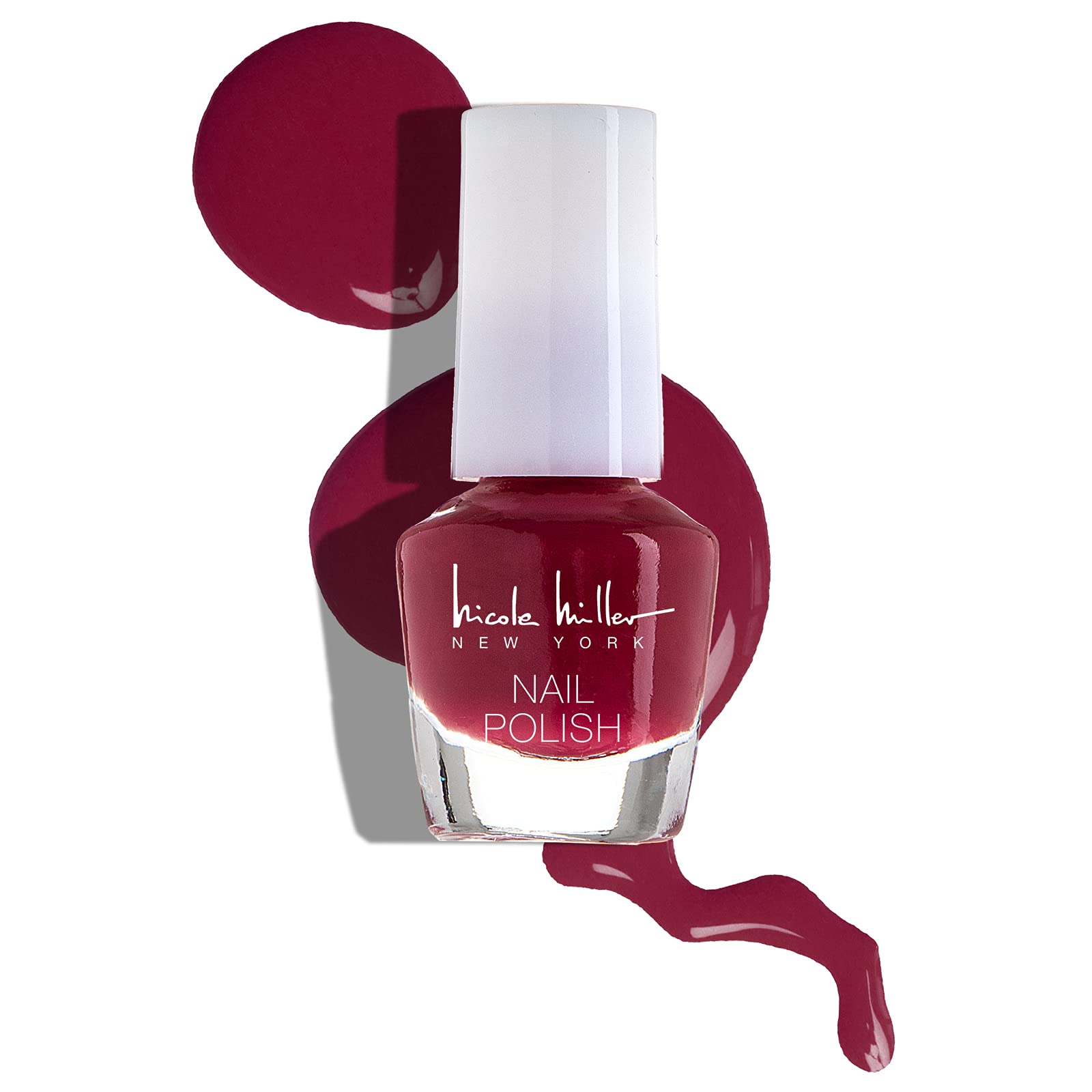 Nicole Miller mini nail polish set presentable box ideal for gifting.