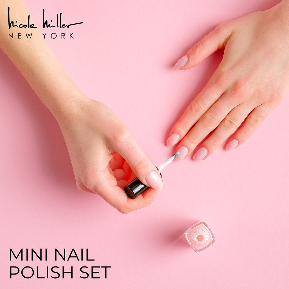 Nicole Miller New York purple shades add depth for evening polish.