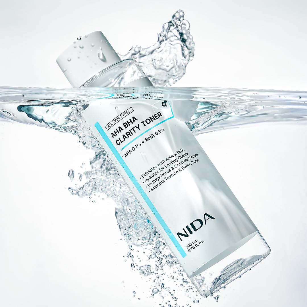 NIDA Niacinamide clarity toner ingredient supports even tone in daily care
