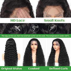 Nidoneld hd lace front closeup features baby hairs and natural density