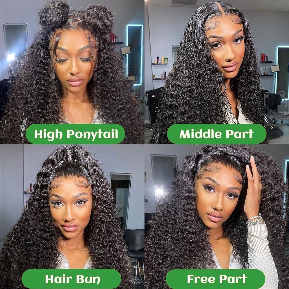 Nidoneld wet-wavy texture look on model for everyday styling