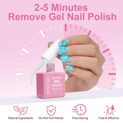 NIFEISHI remover application demonstrates easy 2-5 minute process