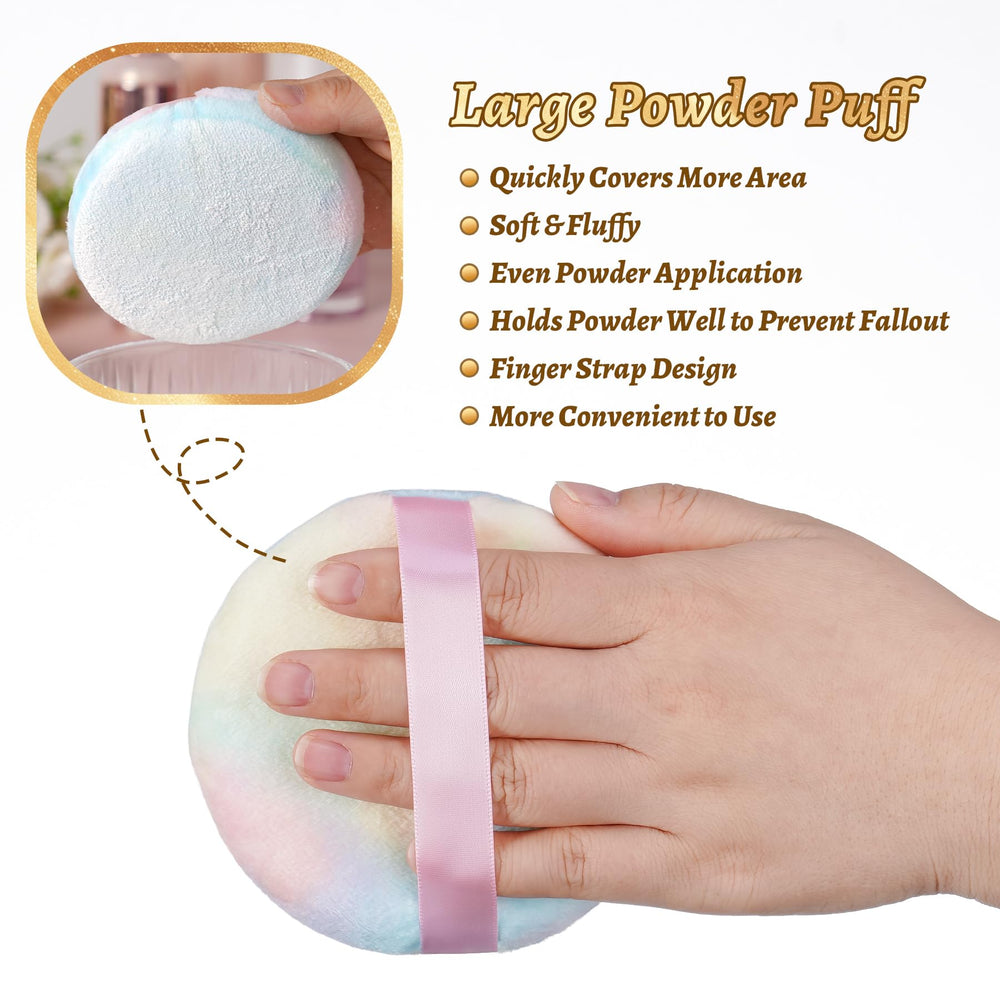 NiHome glass puff holder with lid – keeps puffs clean and ready for use