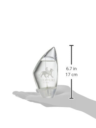 Nikos Sculpture Homme bottle on counter signals premium design for evening occasions.