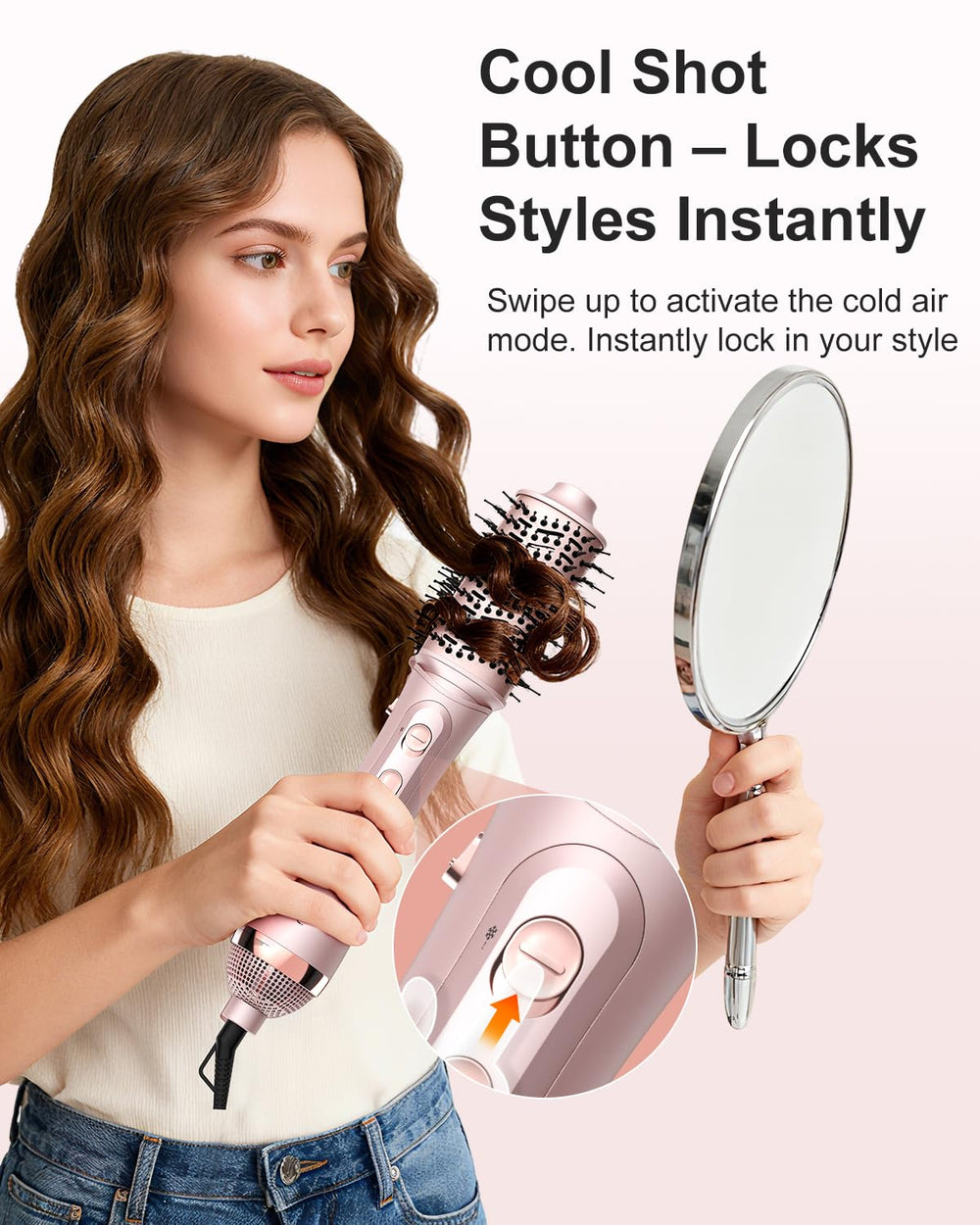 Nimmu Blow Dryer Brush Set all-in-one design for versatile styling anywhere.