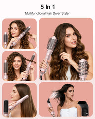 Nimmu Blow Dryer Brush Set round thermal 30mm for smooth curls and fast dry.