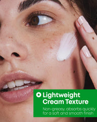 NINELESS A-Control Azelaic Cream texture shot reveals fast-absorbing, non-greasy hydration