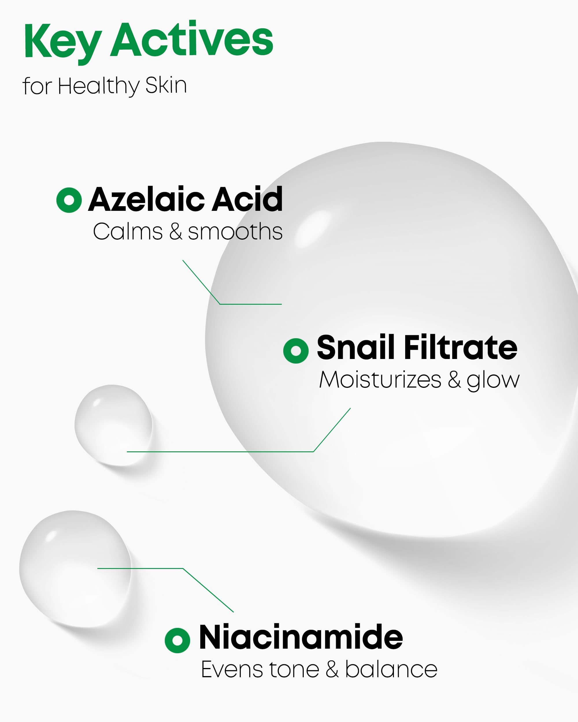 NINELESS Azelaic Acid Toner applying to face for refreshing, even-toned skin.
