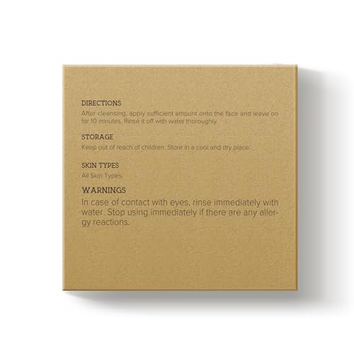 Ning Dermologie clay mask rinse with warm water to reveal softer skin.