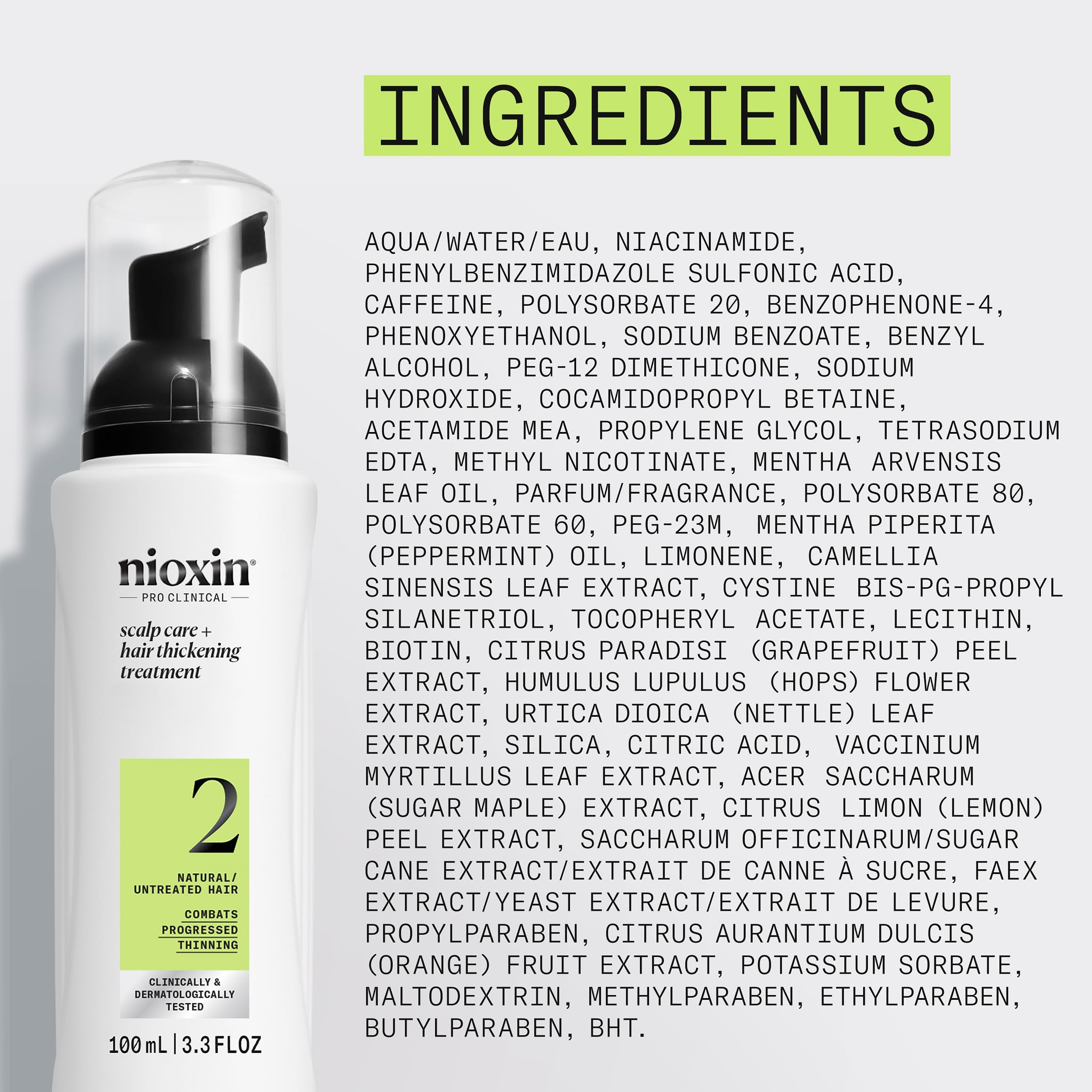Nioxin on a bathroom shelf in lifestyle scene suggesting daily routine integration
