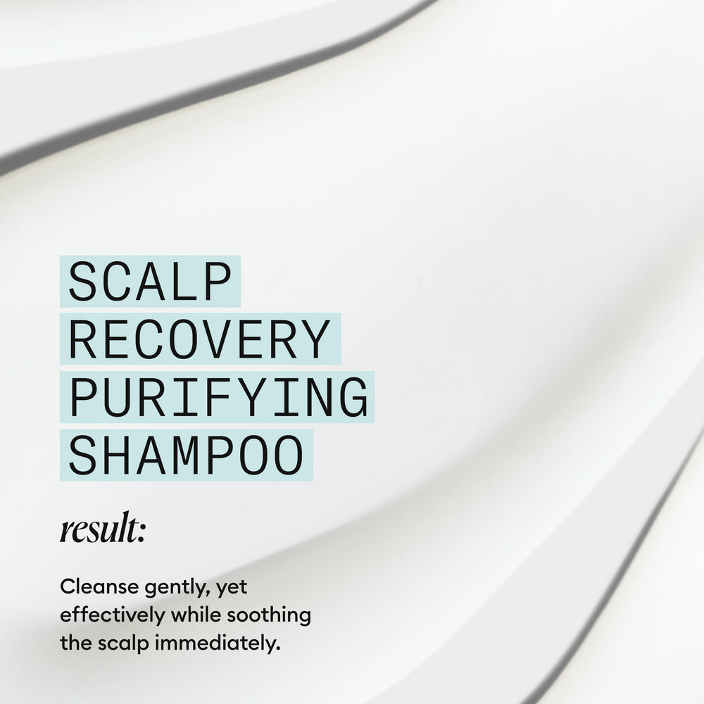 NIOXIN before and after scalp visual showing reduced flakes benefit