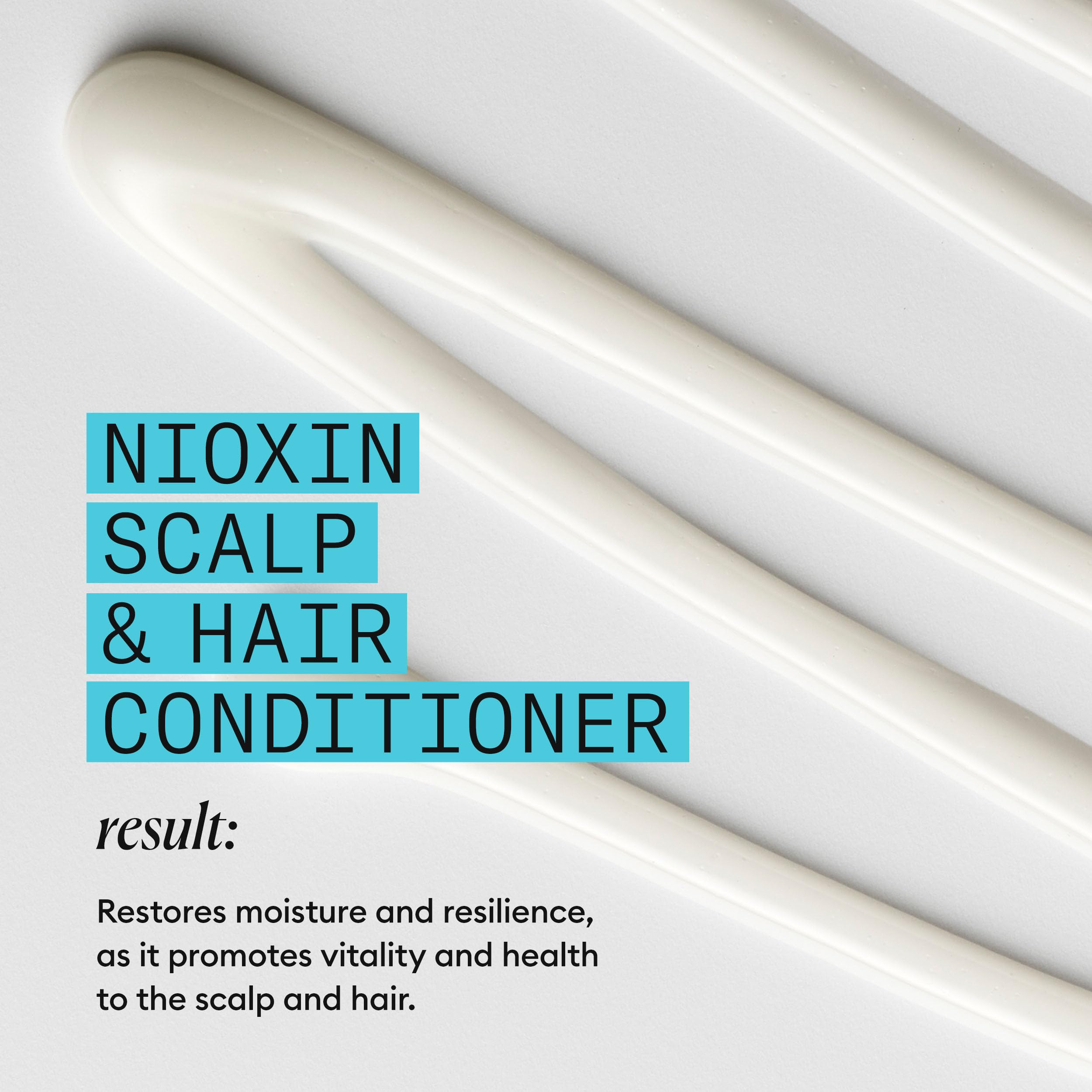 Nioxin bottles beside a ruler showing 33.8 fl oz scale for assessment of value