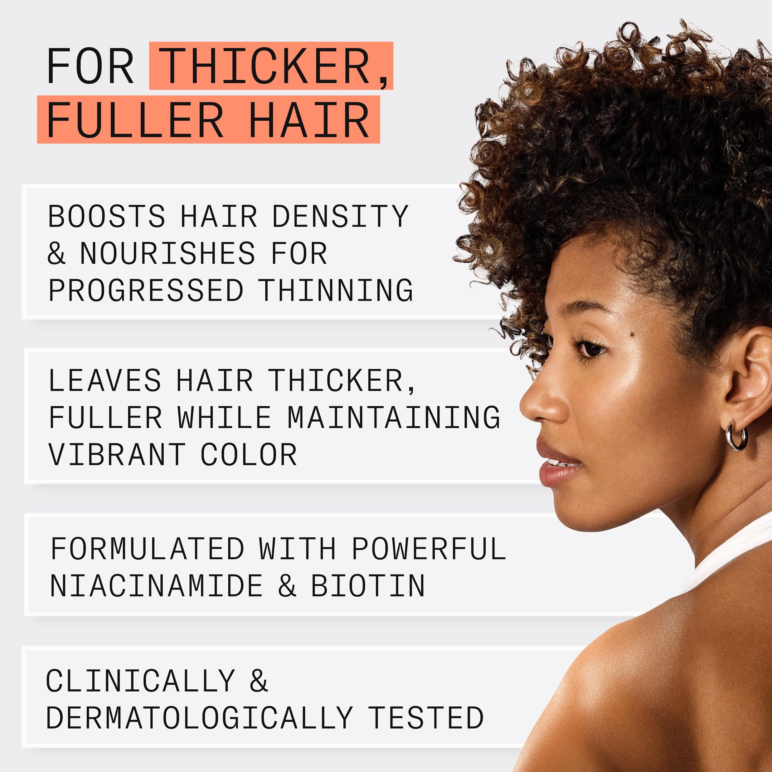 Nioxin bottle beside color-treated hair illustrating color protection