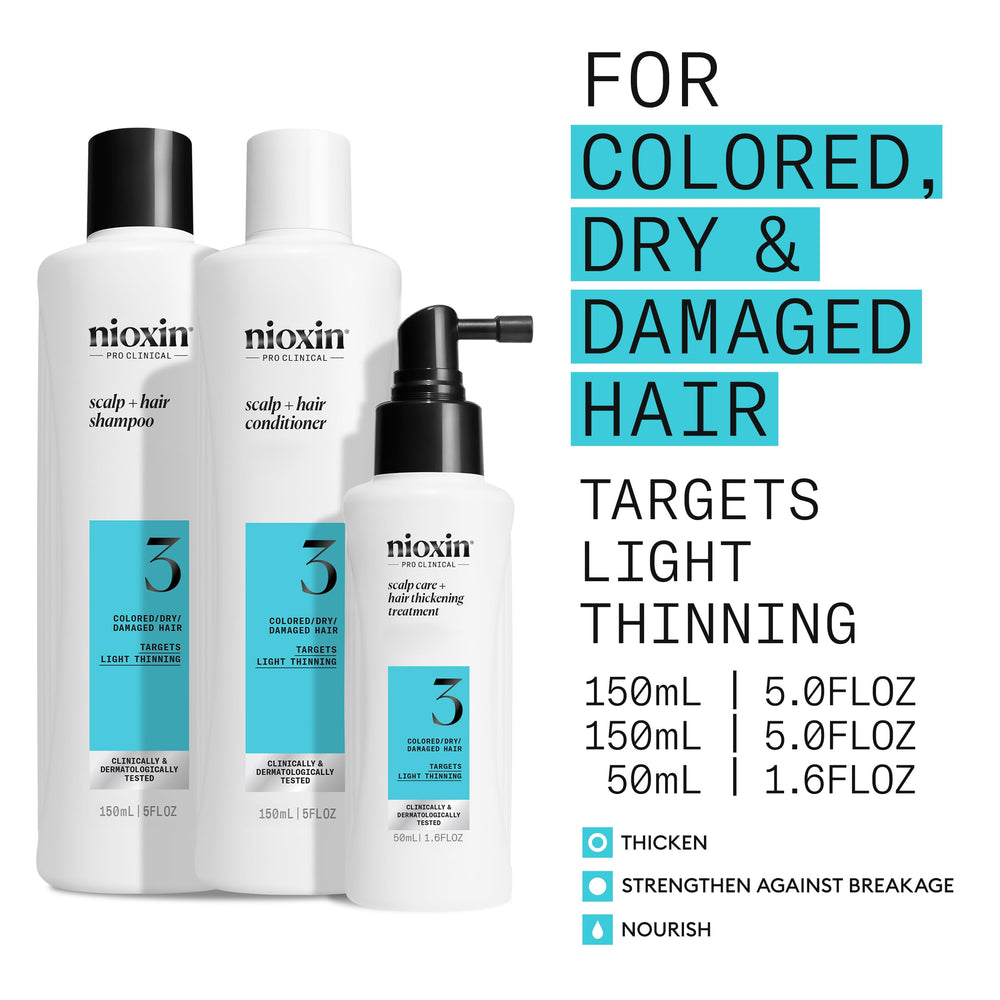 NIOXIN conditioner cream closeup showing moisturizing formula to reduce breakage