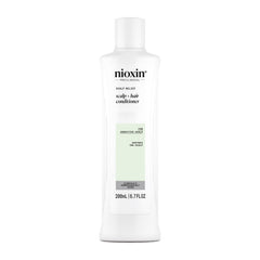 NIOXIN front packaging showing bottle and label, communicates gentle scalp care