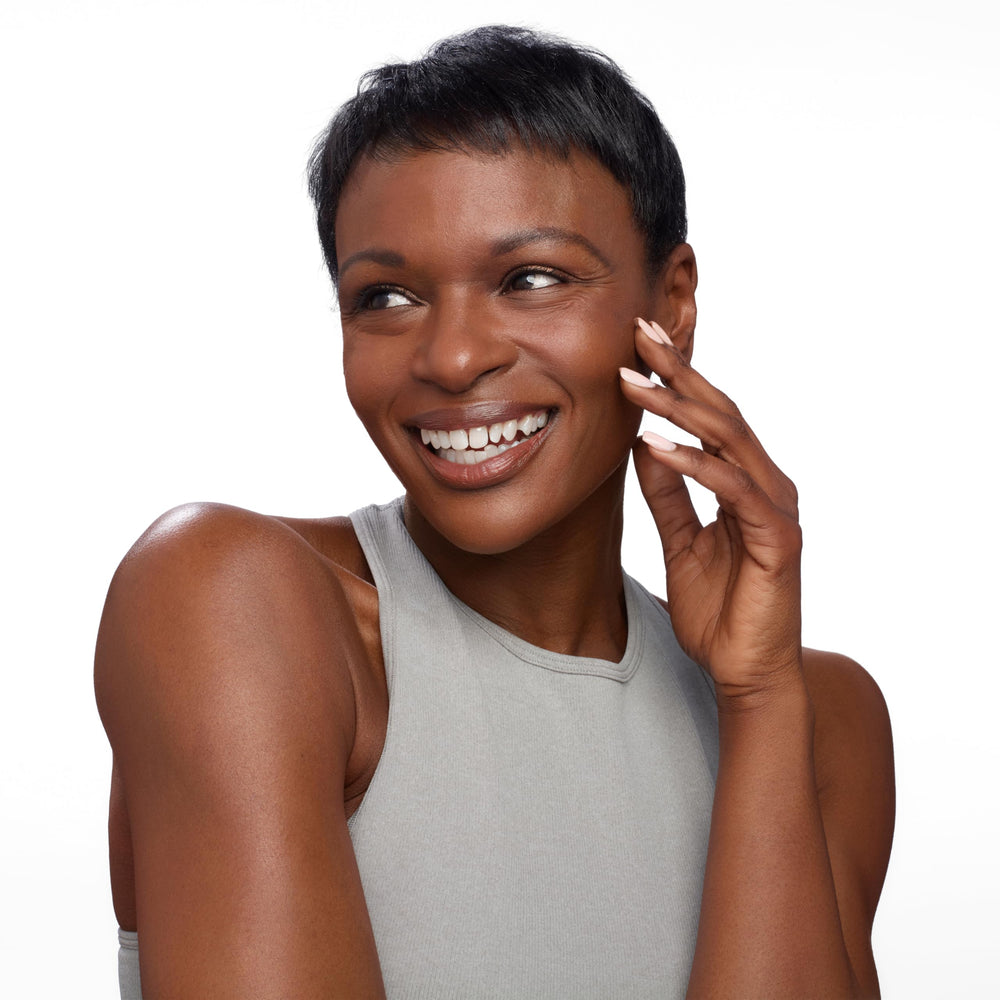 NIOXIN rinsed on color-treated hair showing smooth, vibrant finish