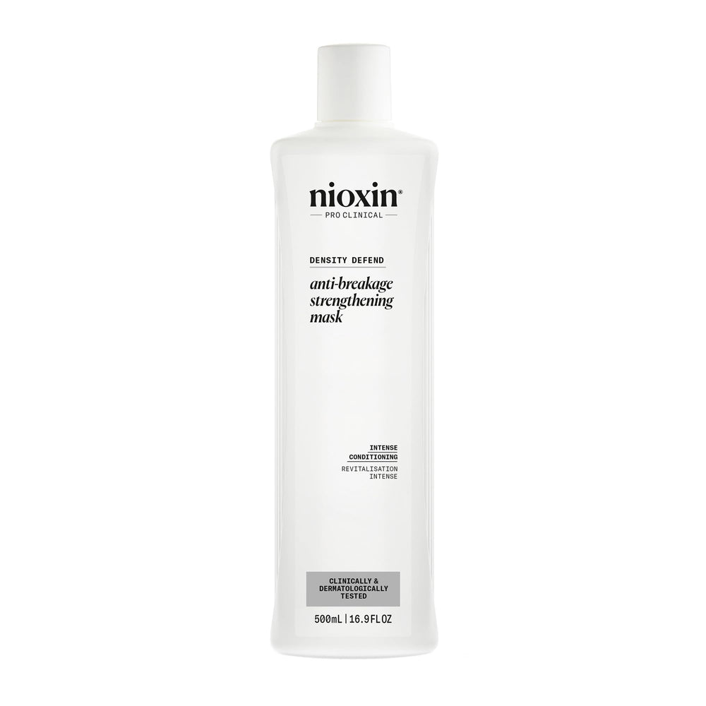 Nioxin front packaging showing bottle and branding for clear identification and trust