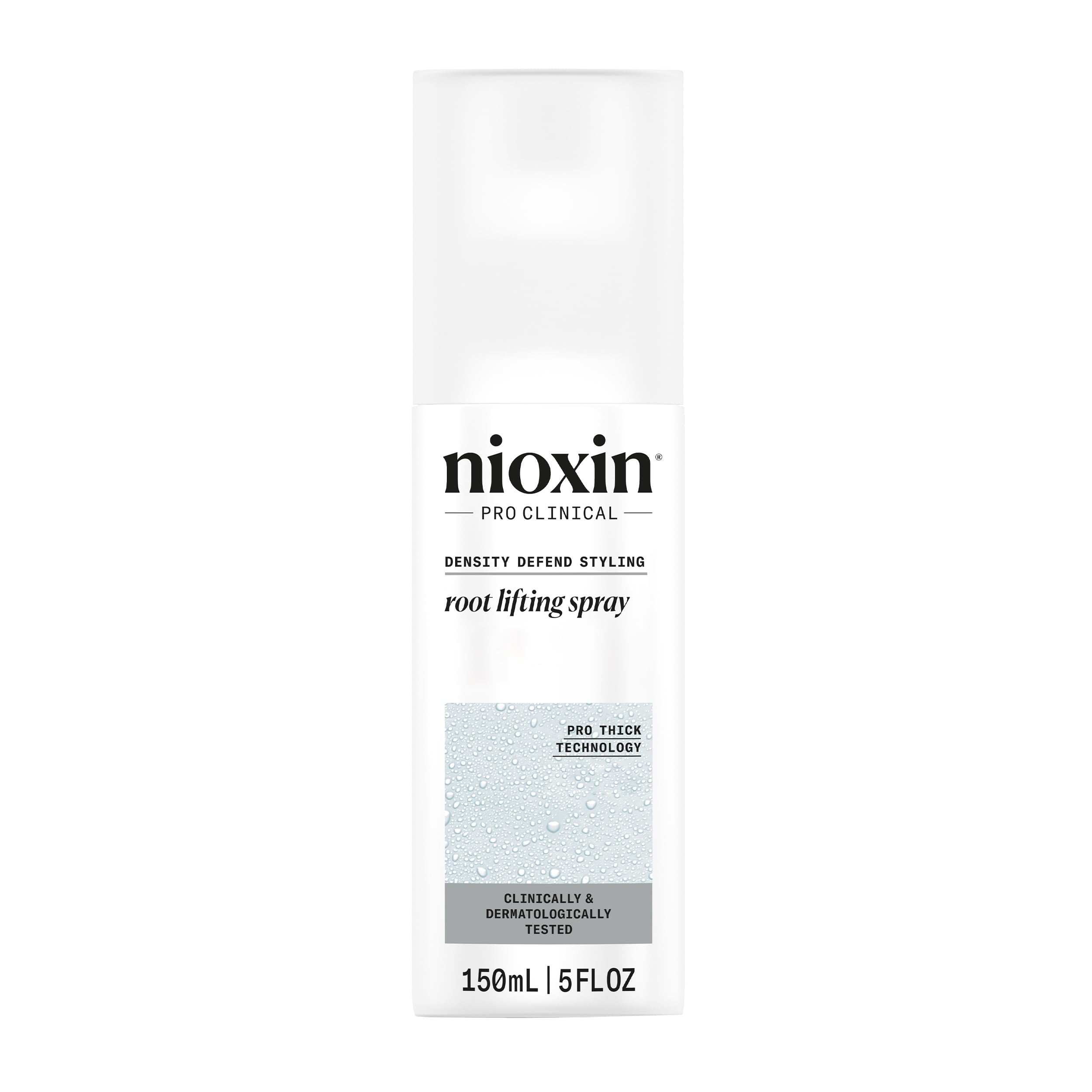 NIOXIN front packaging showing product and volume benefits