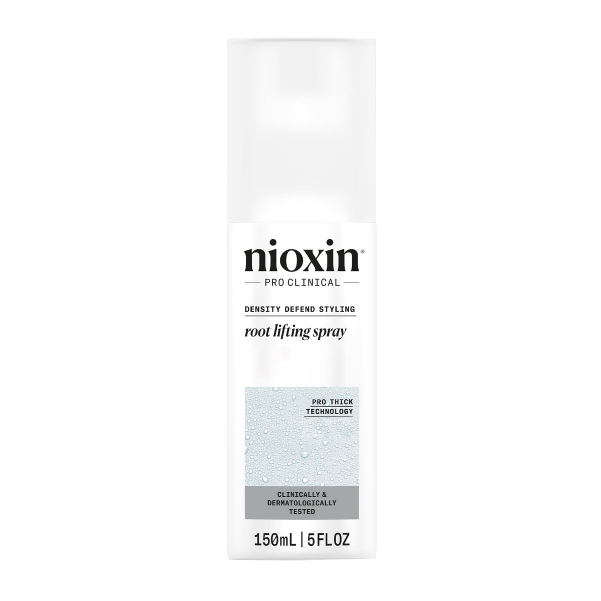 NIOXIN front packaging showing product and volume benefits