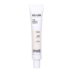 NIOXIN front packaging showing exfoliator and clear product benefits