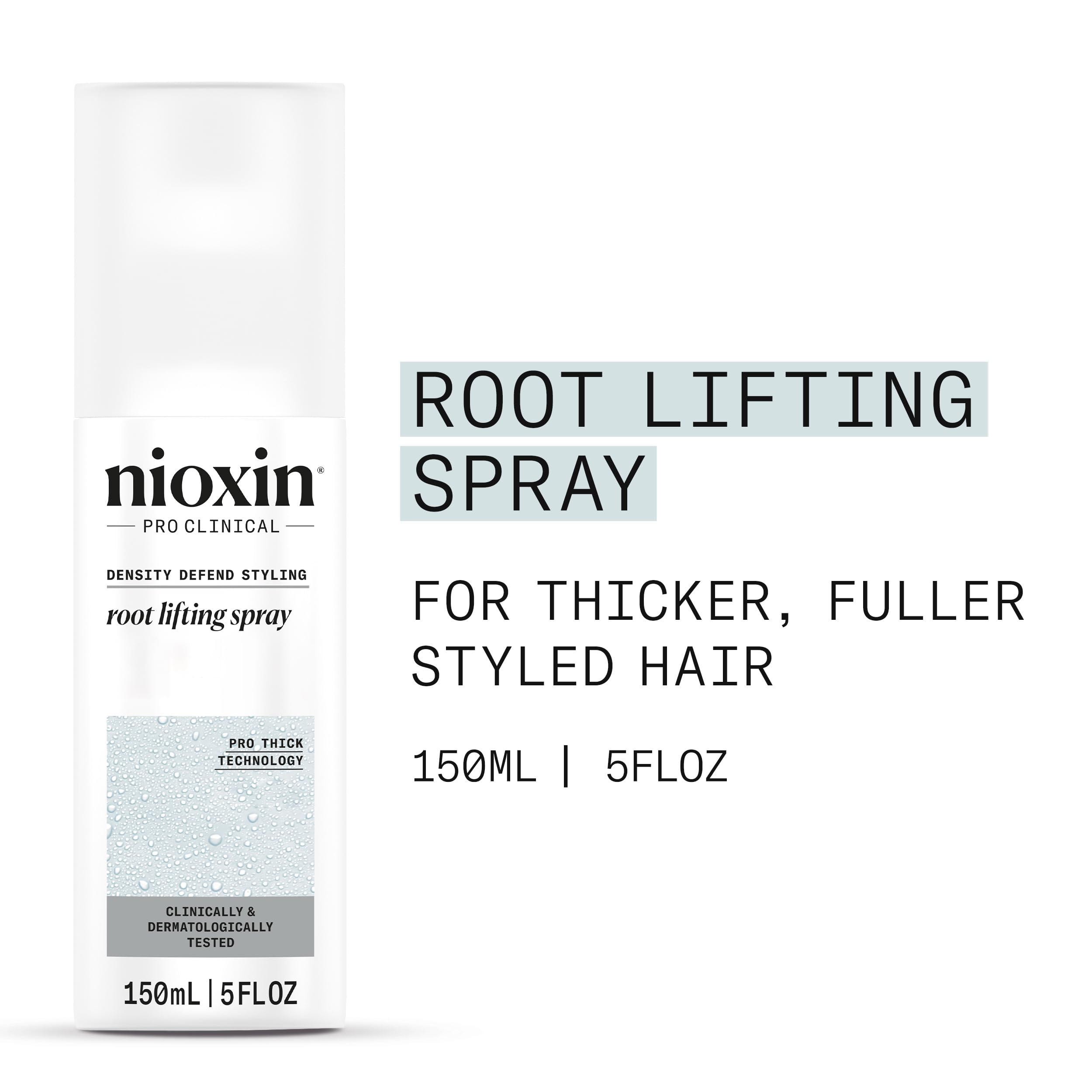 NIOXIN close-up hair strands showing shine and textured fullness