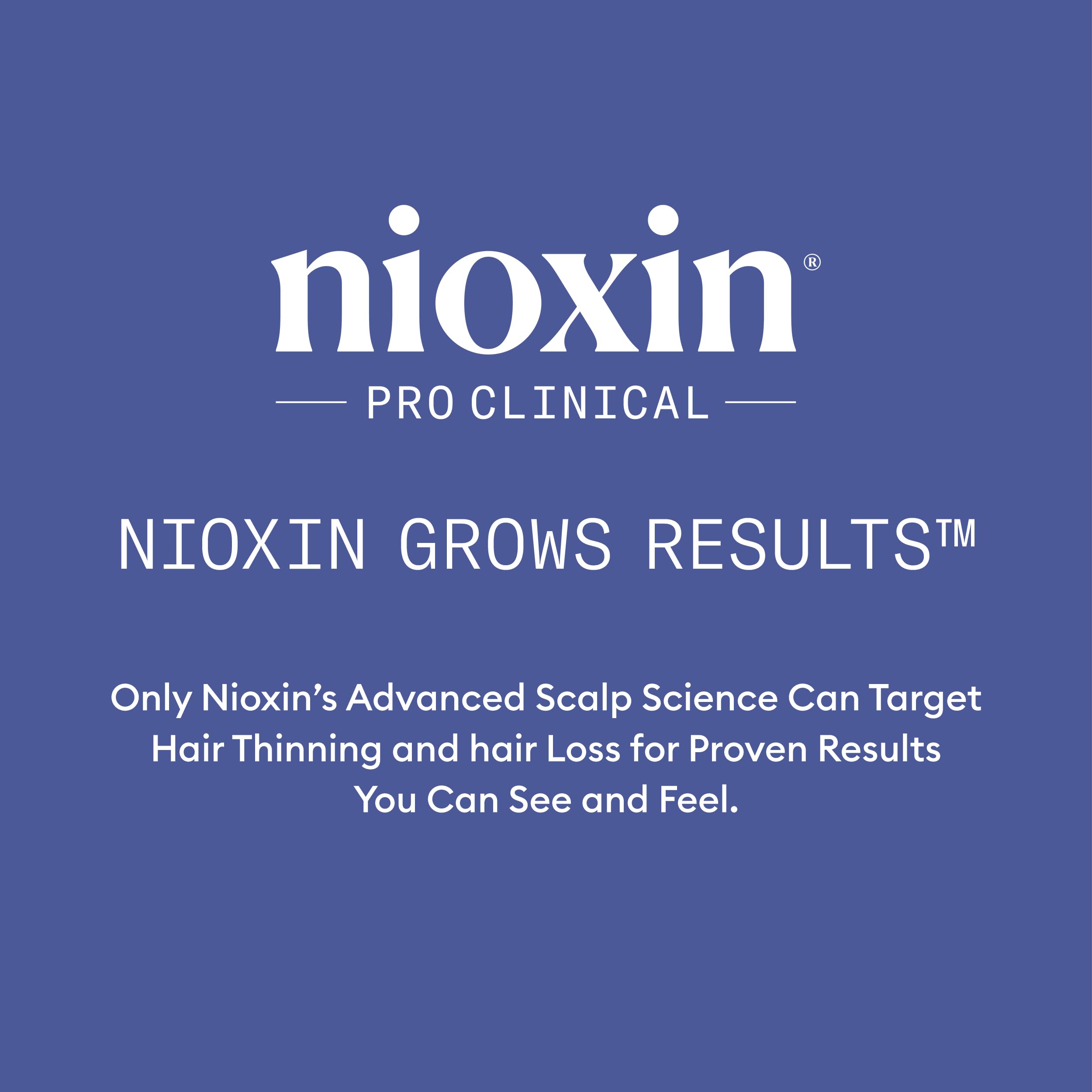 Nioxin ingredient visual focused on Nioxydine(24) antioxidant benefit