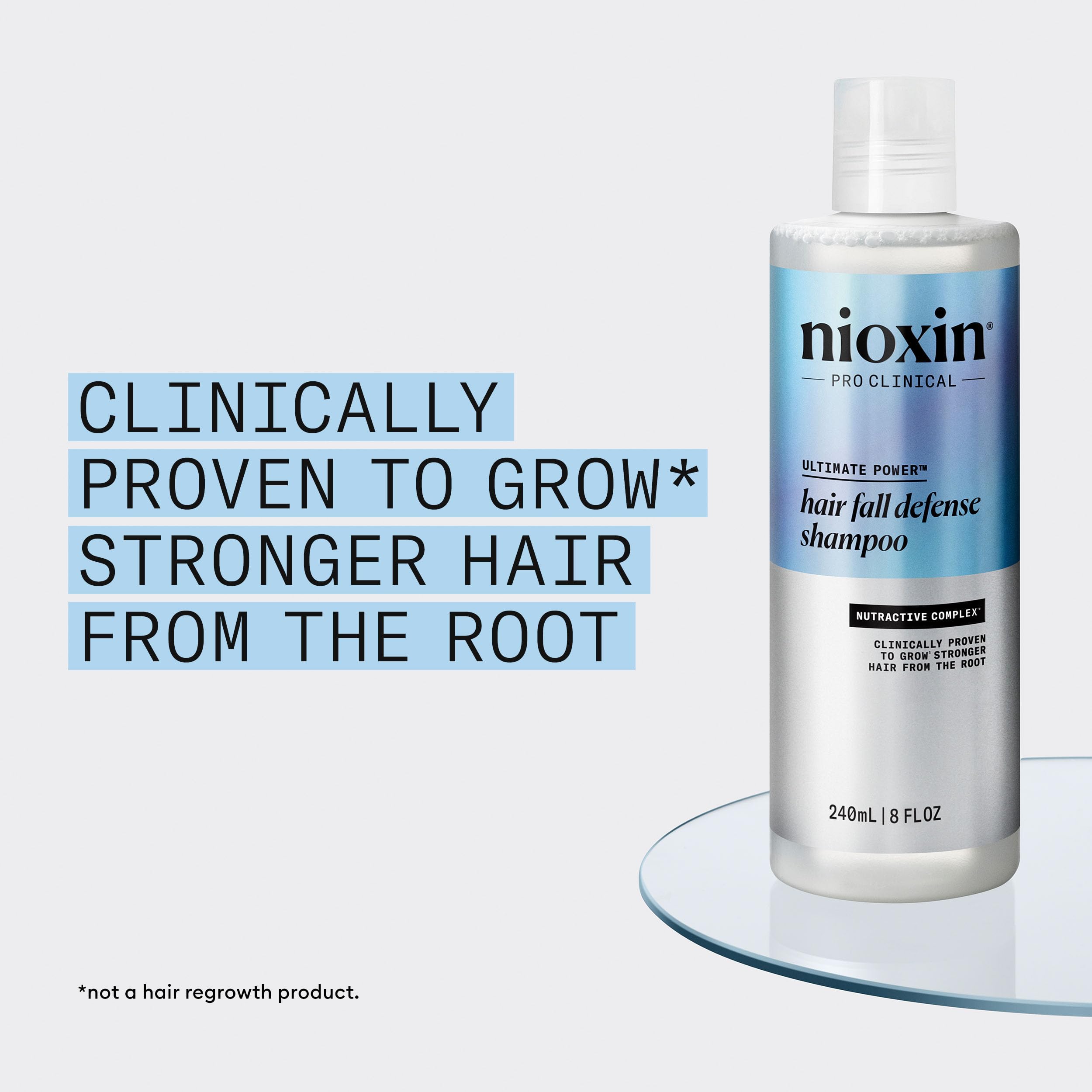 NIOXIN rich lather on hand demonstrating gentle deep-cleansing action