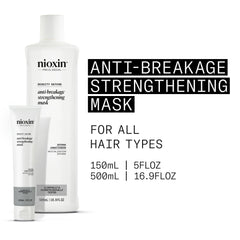 Nioxin cream texture close-up illustrating lightweight, rich conditioning benefits