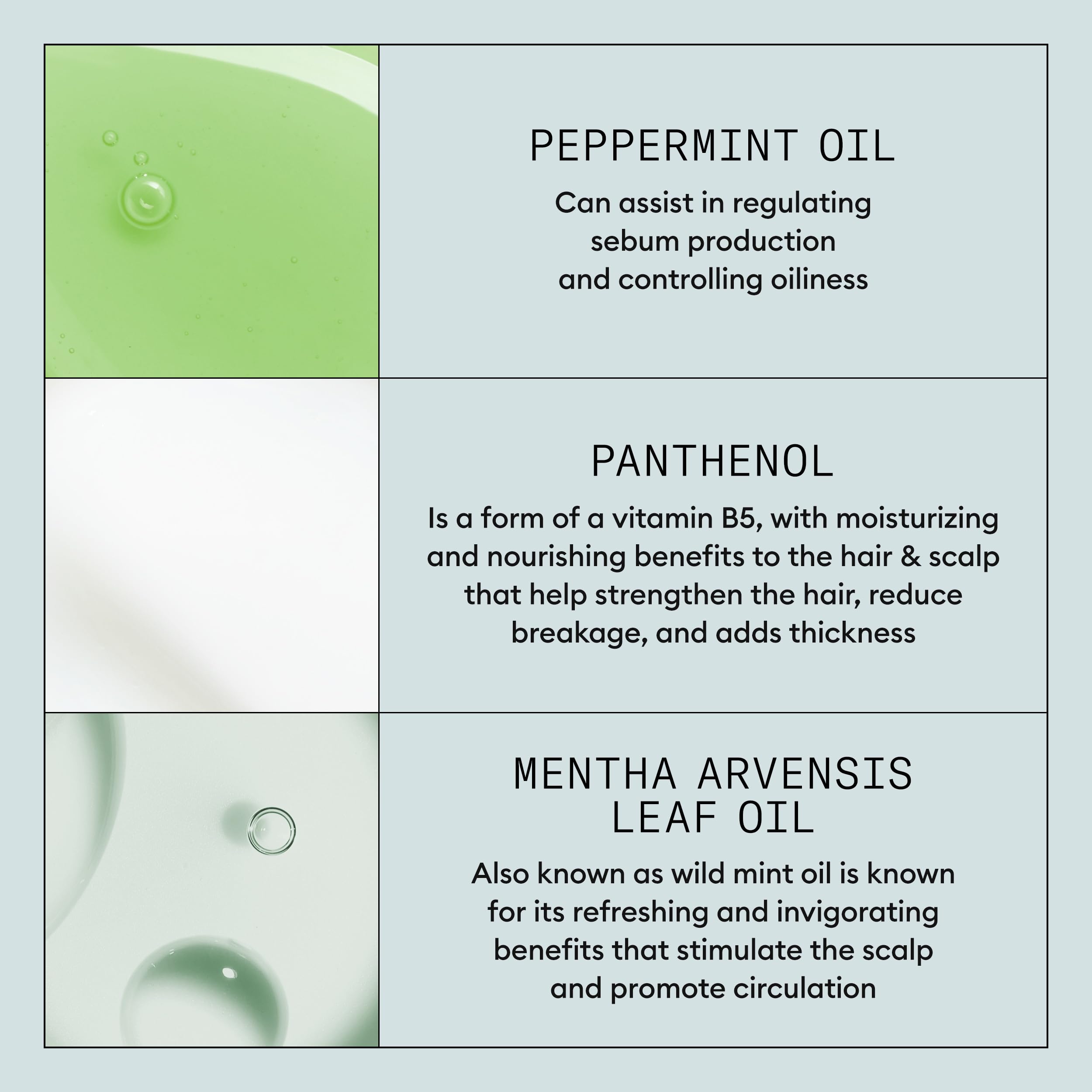 NIOXIN product label with ingredient callouts for texture benefit