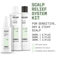 Nioxin cleanser texture on palm illustrating gentle, hydrating foam