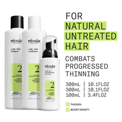 NIOXIN conditioner texture close-up showing lightweight moisturizing benefit