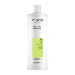 Nioxin System 2 front packaging shows product and size benefit