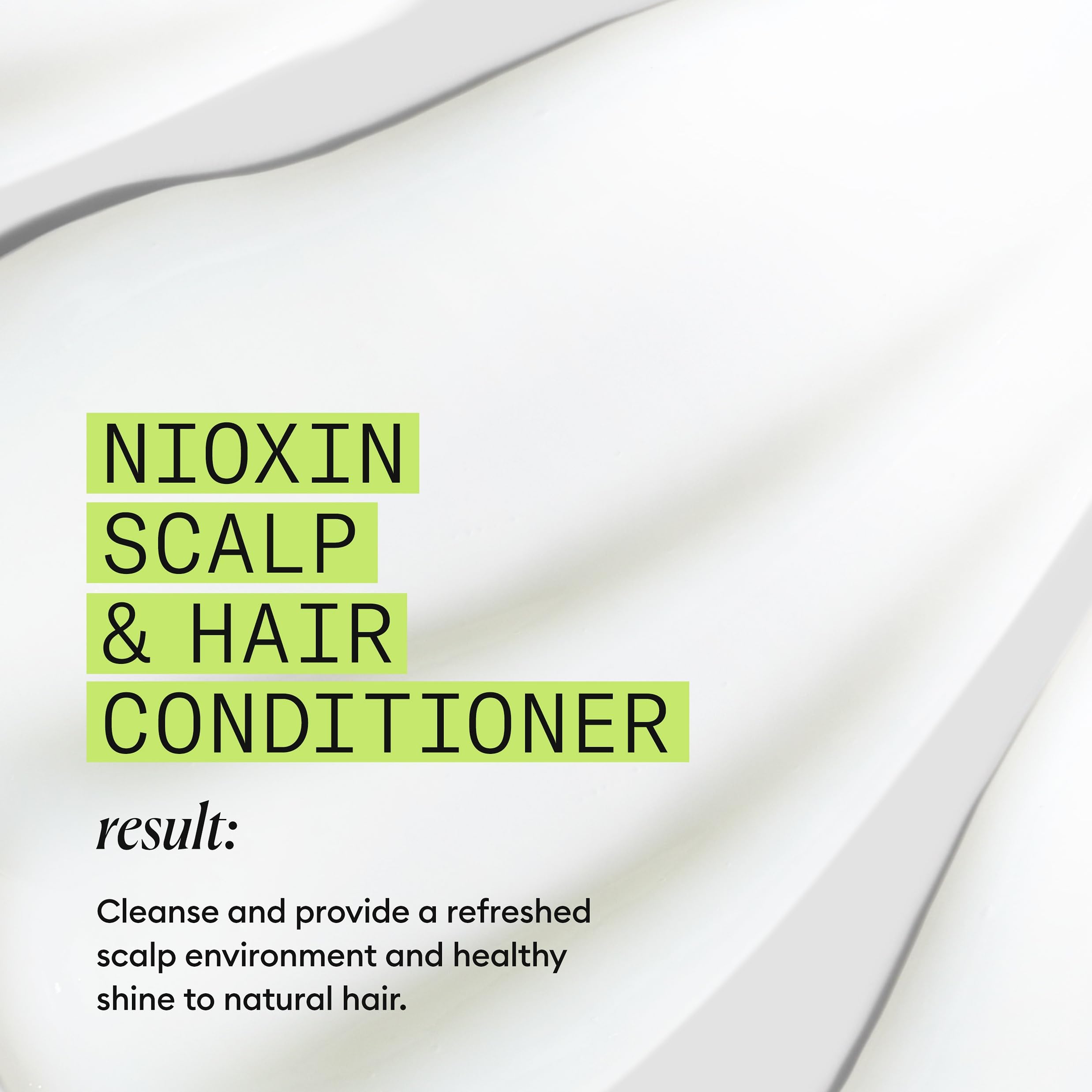 Nioxin System 2 on a bathroom shelf in a lifestyle setting suggesting daily routine benefits