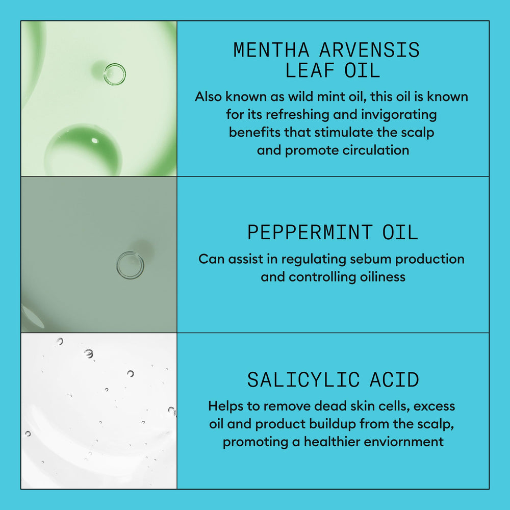Applying Nioxin System 3 with scalp massage to show cleansing action and improved scalp comfort