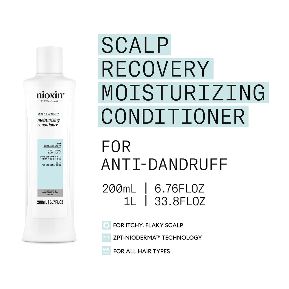 Nioxin conditioner texture on hand showing creamy hydration benefit