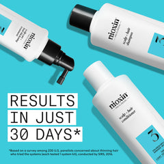 NIOXIN thickening treatment nozzle detail for precise scalp application and ease
