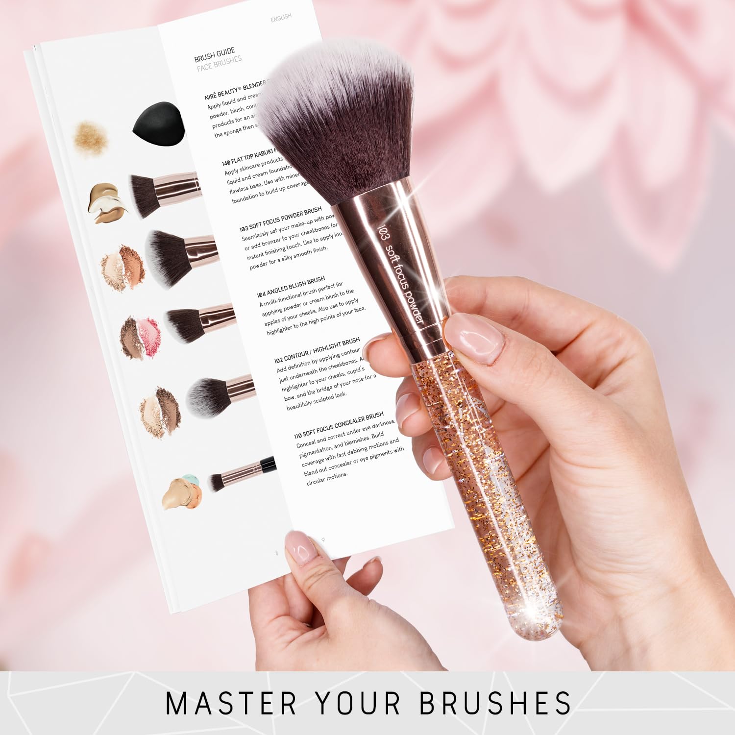 Nire Beauty beauty blender in set—multipurpose sponge for flawless skin finish.