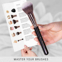 Niré Beauty brush cleaner bottle helps keep tools fresh between uses