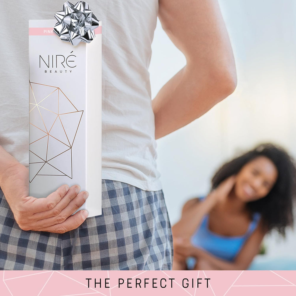 Niré Beauty application guide image highlights pro tips for confident makeup application.