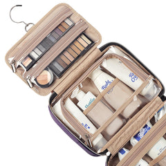 NISHEL elastic pockets organize toiletries efficiently