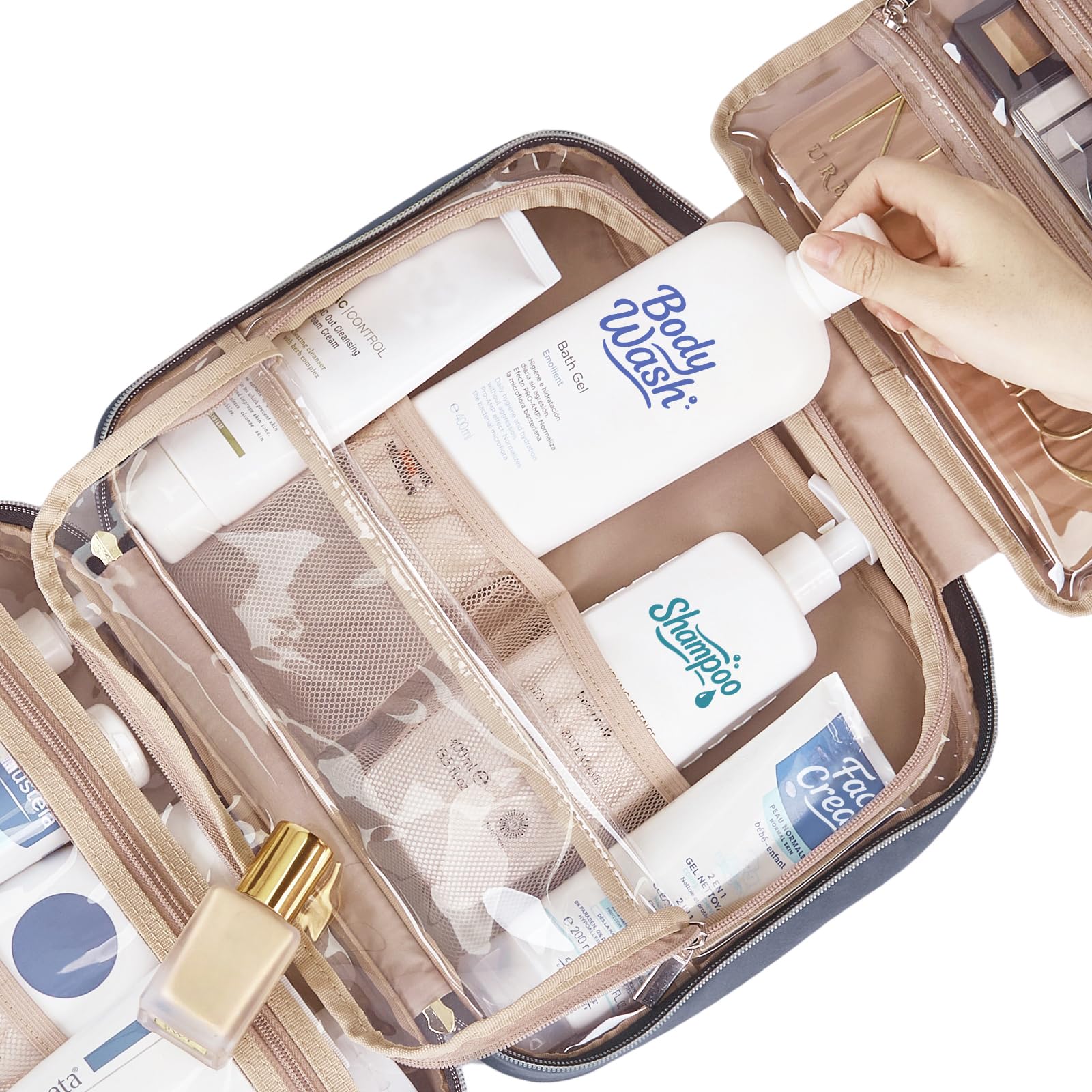 NISHEL bag's transparent window speeds security screening
