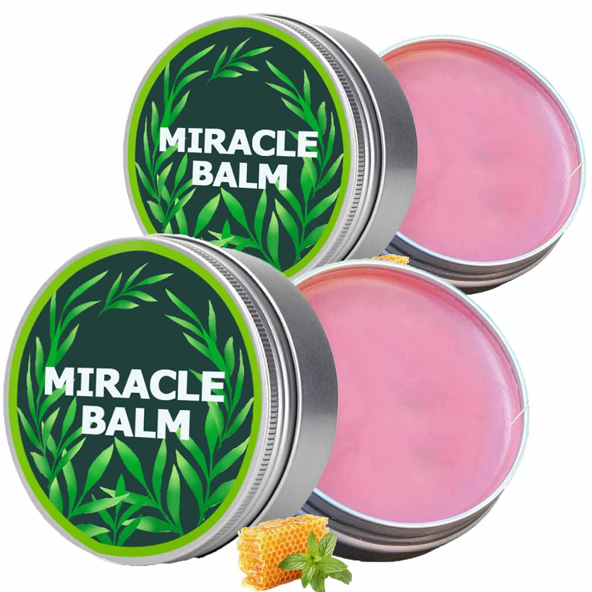 Nitidissima Miracle Balm back-application for quick-absorbing soothing relief.