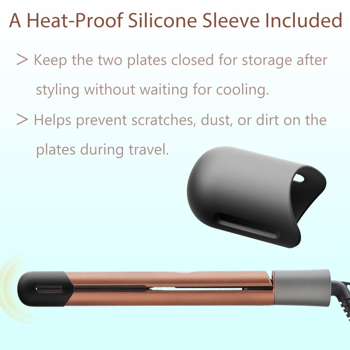 NITION dual voltage worldwide makes travel styling easy.