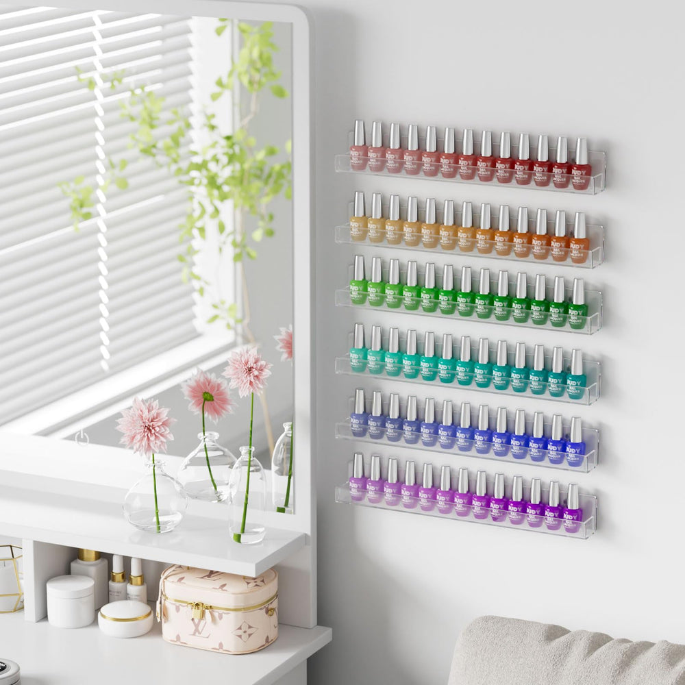 NIUBEE wall-mount display ideal for salons and home spaces