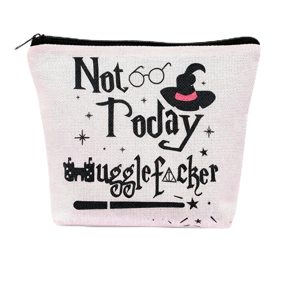Niudewo bolsa maquillaje mágica divertida frontal, perfecta para viaje diario.