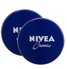 NIVEA Creme jar 250ml close-up highlighting rich moisture for all skin types.