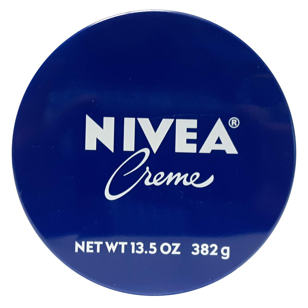 NIVEA Creme Tin 400ml closed pack for daily moisturizing on all skin types.
